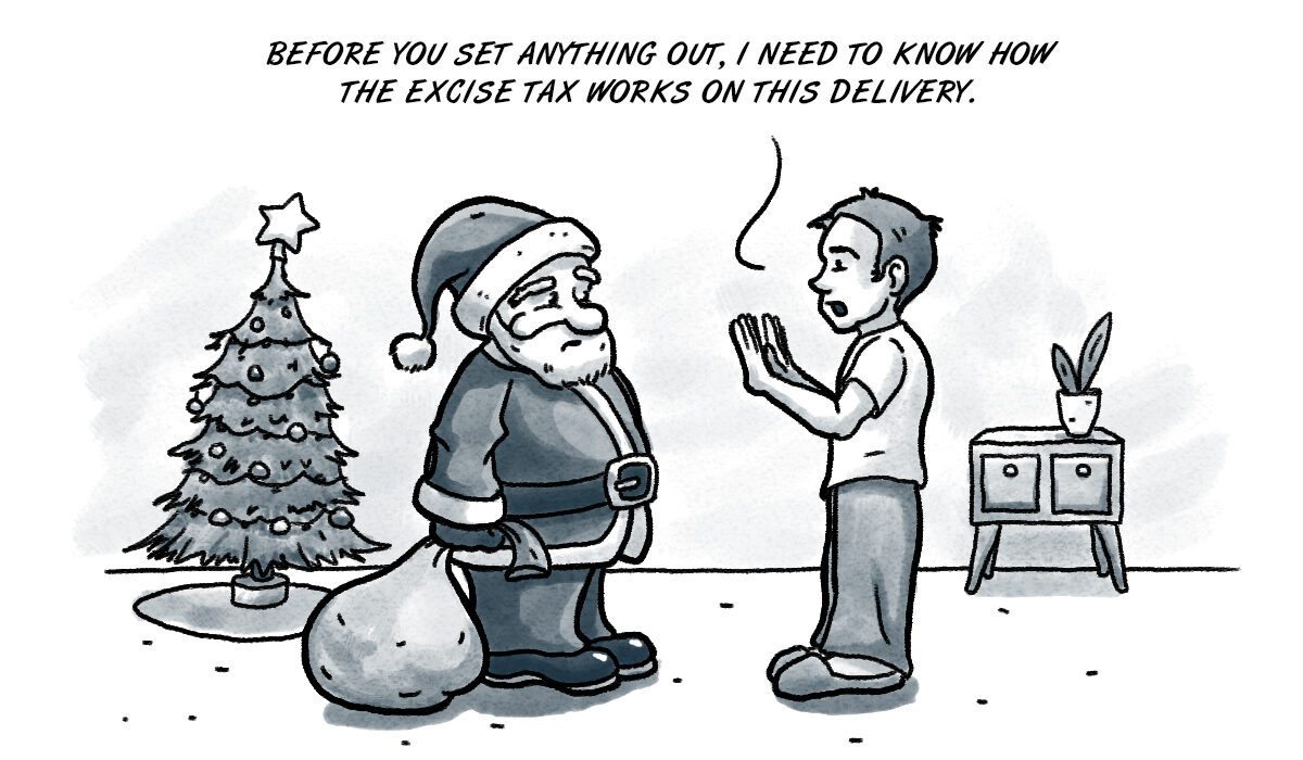 tax santa claus