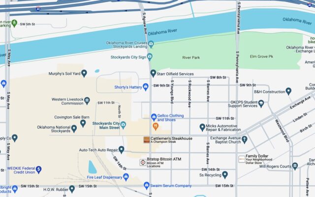 Oklahoma County new jail site stockyards location