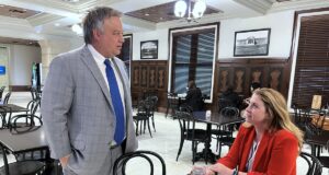 ‘Honest to God, he saved my life’: Legislative liaison Jarrett Jobe praised for quick reaction Jarrett Jobe, legislative liaison saves choking man