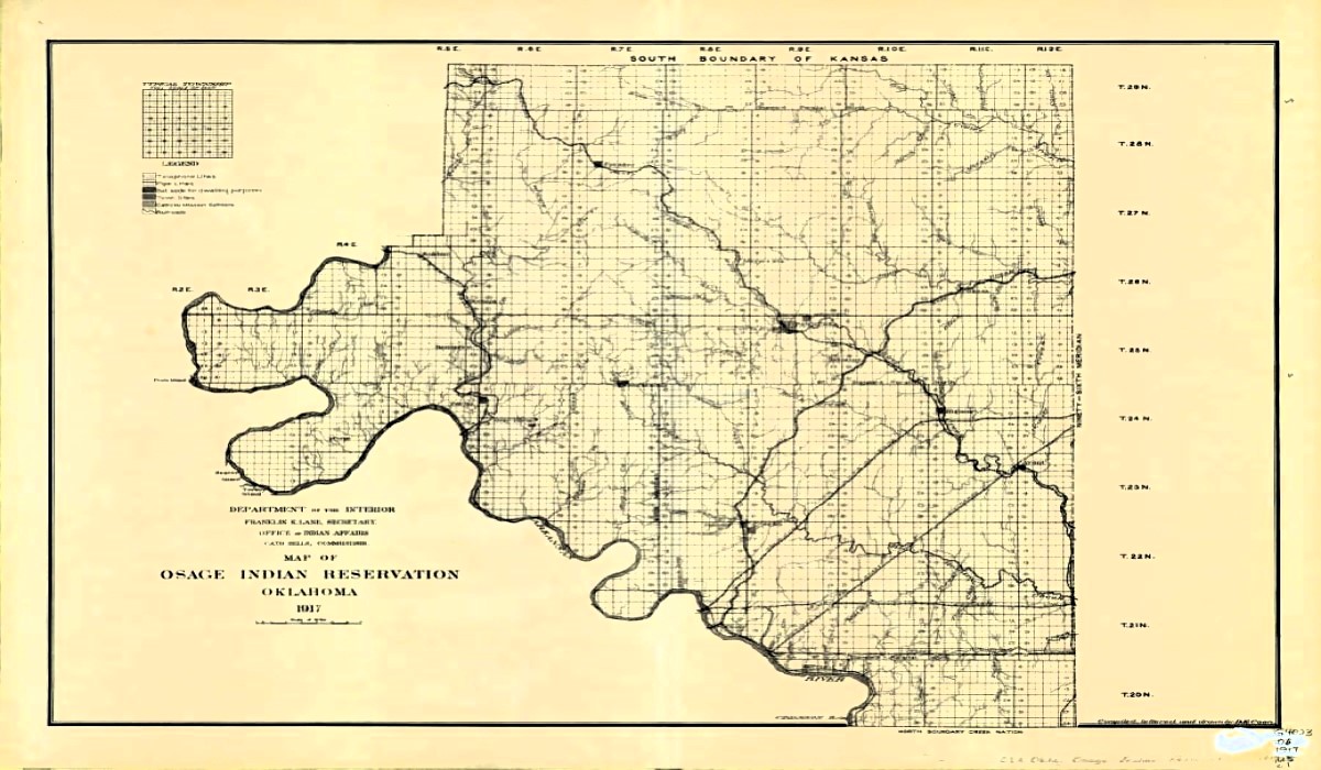 Osage Reservation disestablished