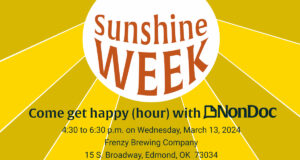 Sunshine Week happy hour: Join us March 13 at Frenzy Brewing in Edmond Frenzy Brewing Edmond, Sunshine Week
