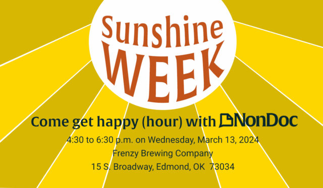 Frenzy Brewing Edmond, Sunshine Week
