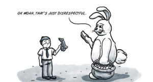 While weird, bunny ears still healthier than Peeps Easter bunny ears