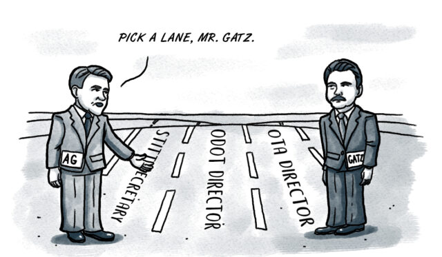 stay in your lane final Gentner Drummond, Tim Gatz