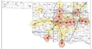 High-speed EV charging stations to reduce ‘range anxiety’ on Oklahoma interstates high-voltage EV charging stations in Oklahoma