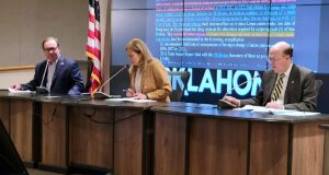 Bill would allow some Corporation Commission conversations outside of public meetings Corporation Commission conversations Oklahoma Open Meeting Act