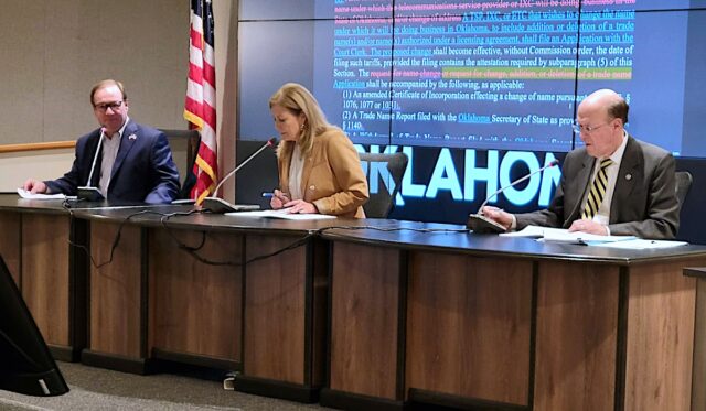 Corporation Commission conversations Oklahoma Open Meeting Act