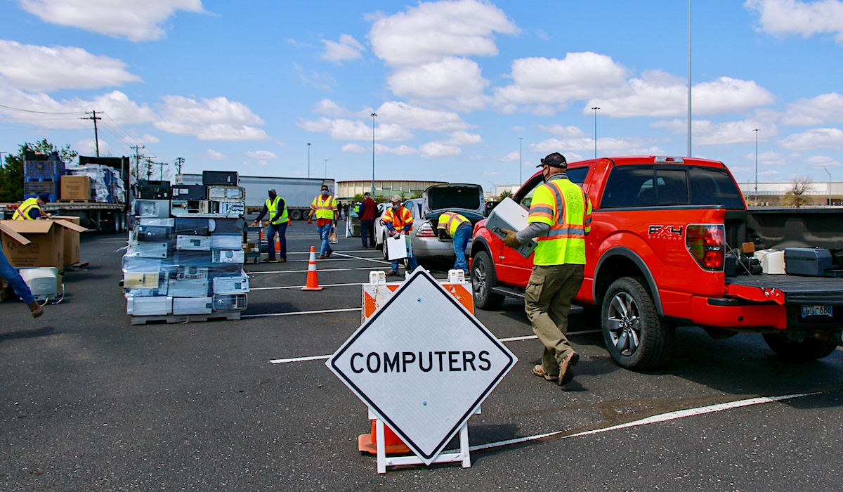 eWaste OKC mass recycling event