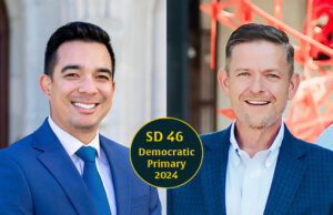 Attorney, former OKCPS Board member seek Democratic nomination for Senate District 46 Sam Wargin Grimaldo (left) and Mark Mann (right) are running in the Democratic Primary for Senate District 46.