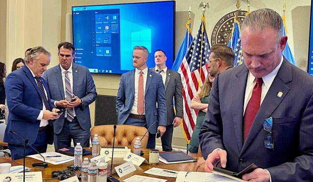 Stitt Treat McCall budget