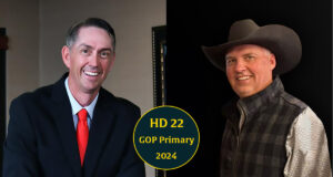 House District 22: Republican candidates for farmers, leery of feds 2024 Republican candidates Ryan Eaves and Troy Golden for House District 22.