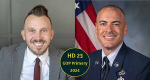 GOP primary between teacher, preacher to decide House District 23 seat 2024 House District 23 Oklahoma Republican candidates Connor Whitham and Derrick Hildebrant. (NonDoc)
