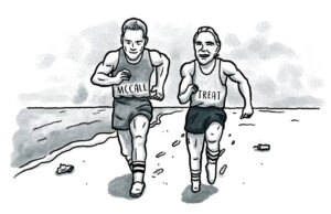 The end of a Rocky road for Charles McCall, Greg Treat Charles McCall and Greg Treat