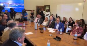 ‘What progress looks like’: OU president promotes TIF for new Norman arena, entertainment district new Norman arena