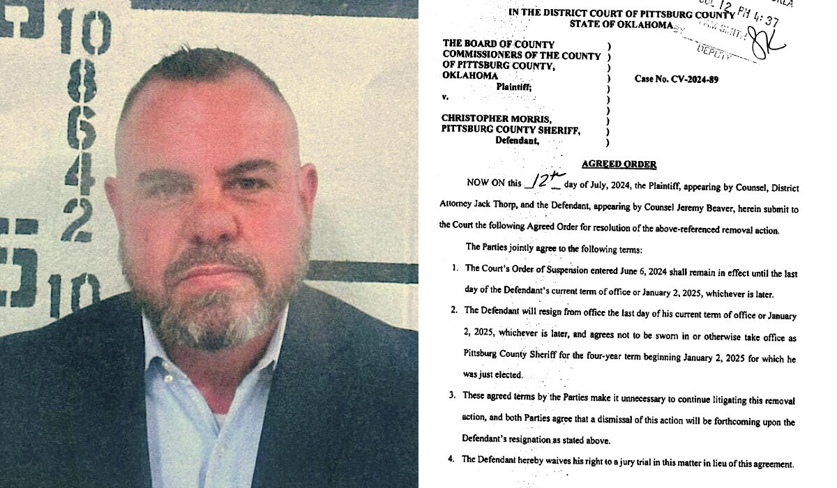 Chris Morris resignation