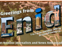 Enid Envoy: Join NonDoc for community conversation NonDoc Enid Enjoy