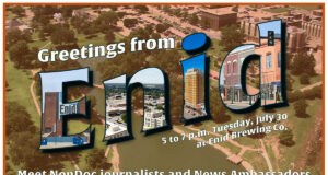 Enid Envoy: Join NonDoc for community conversation NonDoc Enid Enjoy