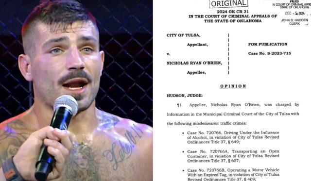 Tulsa jurisdiction, O'Brien case