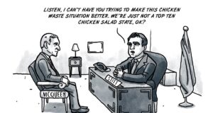 Ka-chow: Stitt cans McQueen in lightning move Stitt McQueen