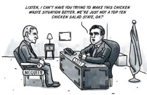 Ka-chow: Stitt cans McQueen in lightning move Stitt McQueen