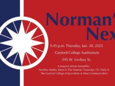 Norman’s Next Step: Mayoral debate set for Jan. 30 Norman mayoral debate