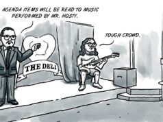 With The Deli’s doorman elected mayor, Norman eats its mac and cheese Stephen Tyler Holman