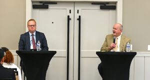 Edmond mayor debate: Candidates clash on policing, support mental health response teams Edmond mayora debate