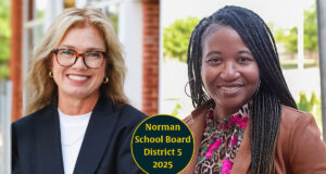 Norman Public Schools: Tori Collier challenges incumbent board president Tina Floyd Tina Floyd, Tori Collier