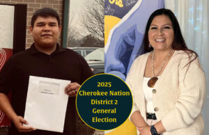 Issac Collins challenges Candessa Tehee for Cherokee Nation District 2 Cherokee Nation District 2