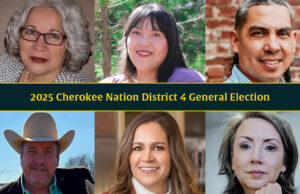 Cheat sheet: Cherokee Nation District 4 open seat features 6-candidate field Cherokee Nation District 4