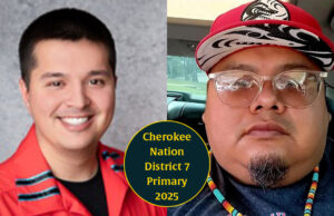 Joshua Sam challenged by Derrick Ross for Cherokee Nation District 7 seat Cherokee Nation District 7
