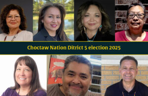 Cheat sheet: Open Choctaw Nation District 5 seat draws 7 candidates Choctaw Nation District 5