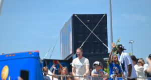 Searching for Scissortail Park: Hot times and high security at the Thunder parade thunder parade