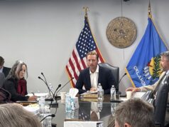 Deriding media and the ‘peanut gallery,’ Walters touts new teacher test that could face ‘legal problems’ Ryan Walters lunches, Oklahoma State Board of Education