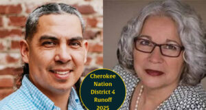Uriah Grass, Janis Dearman emphasize cultural preservation in Cherokee Nation District 4 runoff Cherokee Nation District 4
