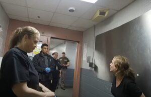 Woman ‘shoved’ by Edmond officer at jail files lawsuit over ‘objectively unreasonable’ broken leg Edmond police Sgt. Nathan Fountain
