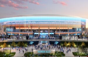 Fresh off NBA title, OKC gets a first look at the Thunder’s new arena new OKC arena
