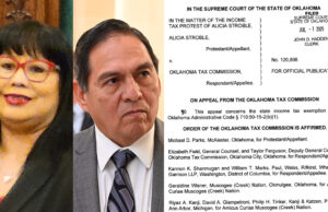 Stroble decision: OK Supreme Court rejects income tax appeal, declines to extend McGirt to civil law Stroble decision