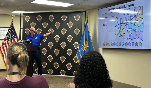 Oklahoma Highway Patrol metro areas