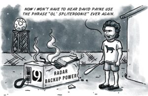 We interrupt this forecast for a weather radar attack David Payne radar pain