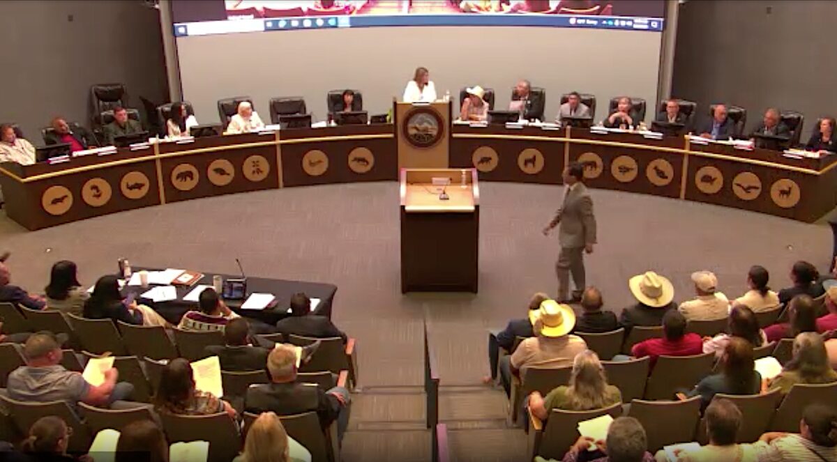 Cherokee Resolution Chuck Hoskin Jr. Muscogee Nation General Council