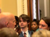 From skipping school to covering it: Kevin Eagleson joins NonDoc NonDoc reporter Kevin Eagleson participates in a media scrum outside of the House of Representatives.