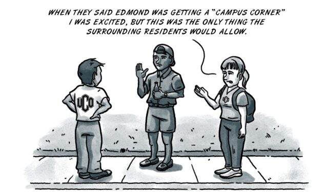 Edmond night life, campus corner