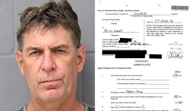 Brian Lovell pleads guilty