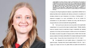 Reprimanded special judge attributes ‘hateful’ behavior to not being a ‘morning person’ Emily Mueller