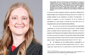Reprimanded special judge attributes ‘hateful’ behavior to not being a ‘morning person’ Emily Mueller