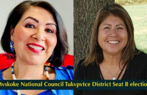Gover-Miller challenges Yahola Osborn in Tukvpvtce District with ‘daily needs’ Tukvpvtce District, Thomasene Yahola Osborn, Elizabeth Ann Gover-Miller