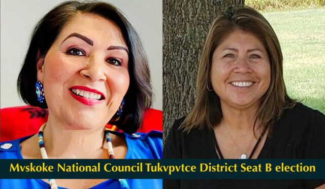 Tukvpvtce District, Thomasene Yahola Osborn, Elizabeth Ann Gover-Miller