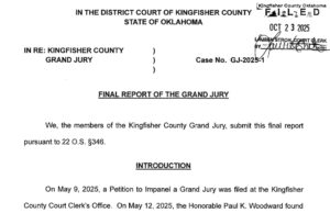 Kingfisher grand jury: Video evidence, testimony corroborate self-defense claim in 2020 shooting Benjamin Millis final report