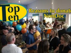 Top 10 reasons to support NonDoc during NewsMatch 10 reasons to support NonDoc